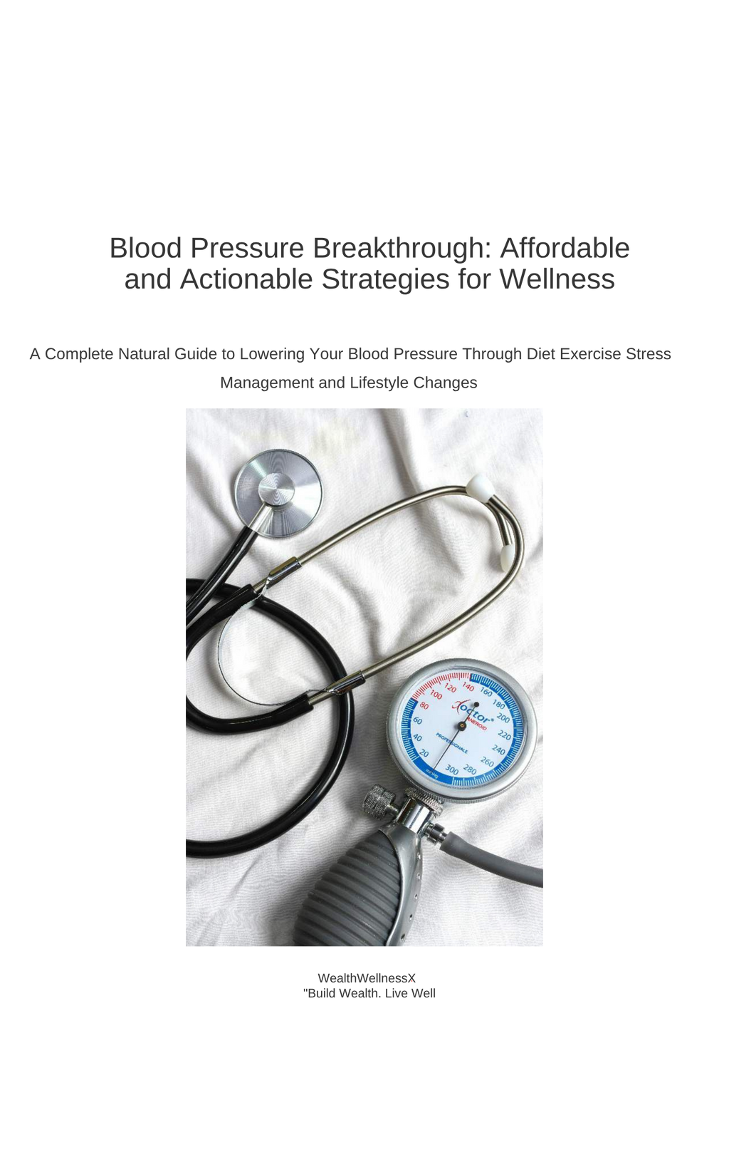 Blood Pressure Breakthrough: Affordable and Actionable Strategies for Wellness