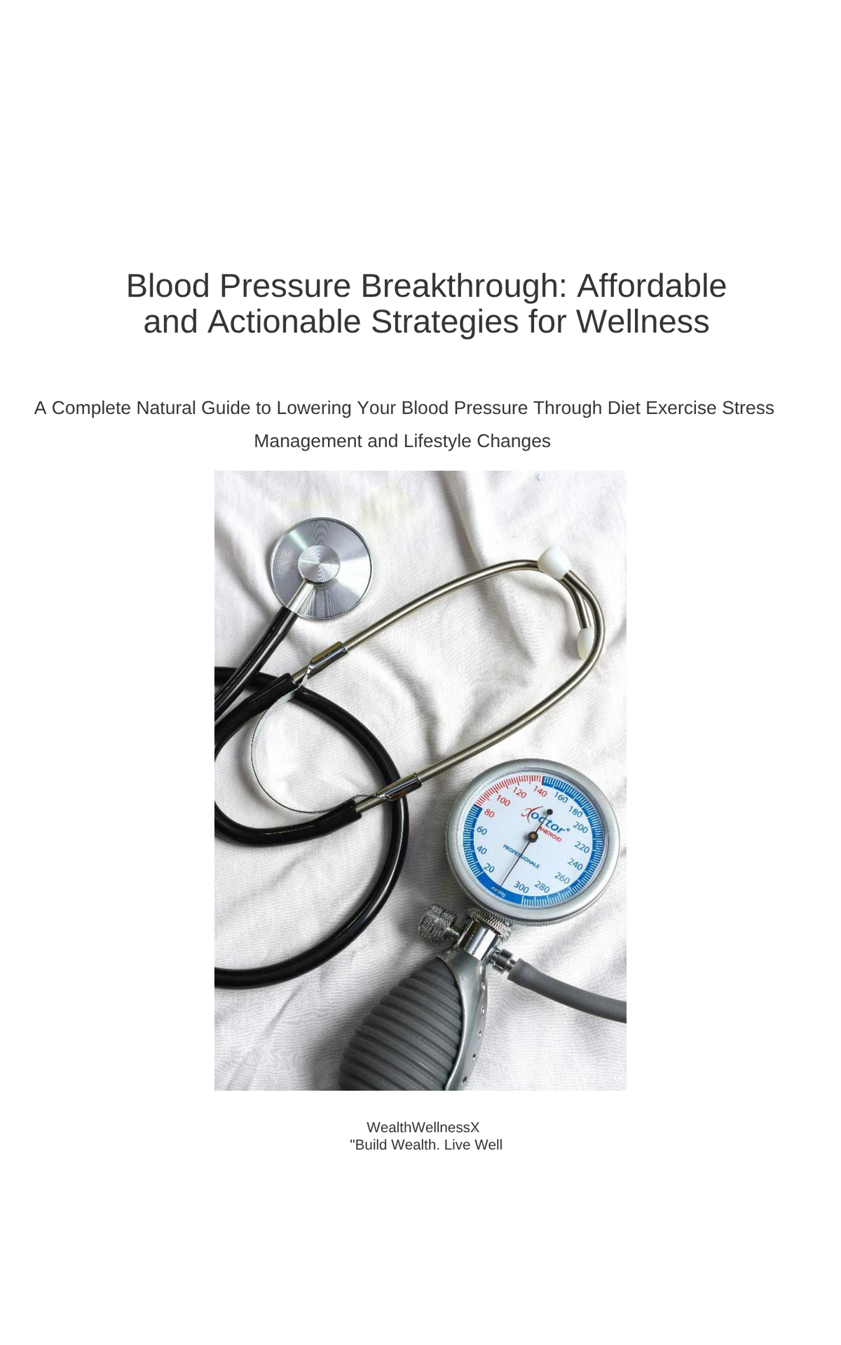 Blood Pressure Breakthrough: Affordable and Actionable Strategies for Wellness